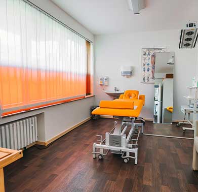 Therapieraum orange